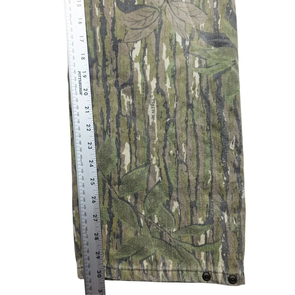 Duxbak Realtree Camo Hunting Pants Mens 35x31 Thinsulate Insulated Trousers